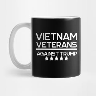 Vietnam Veterans Against Trump Politics Typography Mug